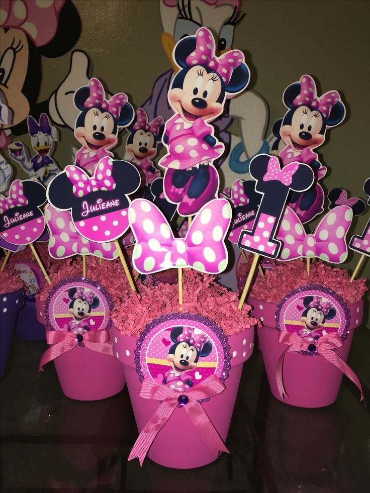 Minnie Mouse bowtique centerpieces Minnie Centerpieces Ideas, Minnie Mouse Birthday Centerpieces, Minnie Mouse Table Centerpiece, Minnie Mouse Centerpieces 1st Birthday, Minnie Mouse Centerpieces Ideas, Minnie Mouse Bowtique Birthday, Minnie Mouse Centerpieces, Minnie Mouse Birthday Theme, Minnie Mouse Theme Party