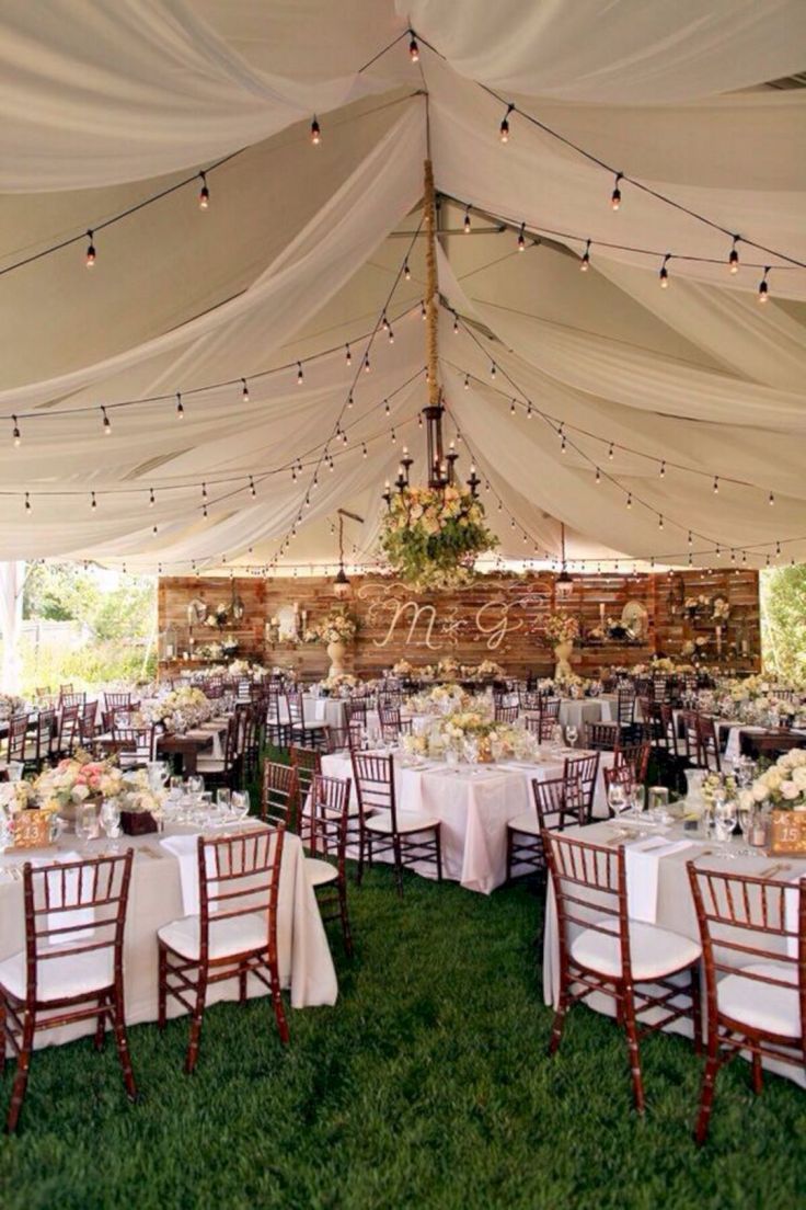 27+ Backyard tent wedding ideas information