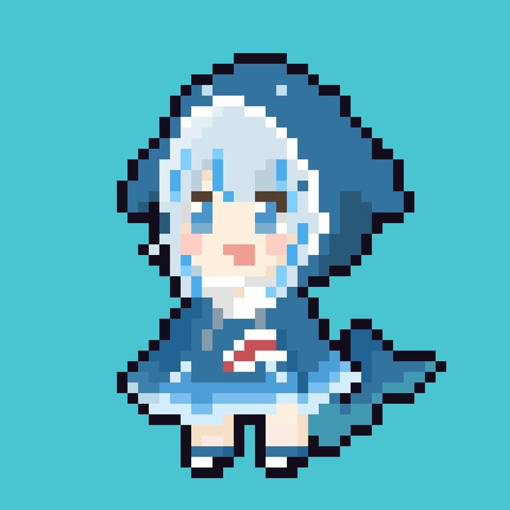 32X32 Pixel Art Anime