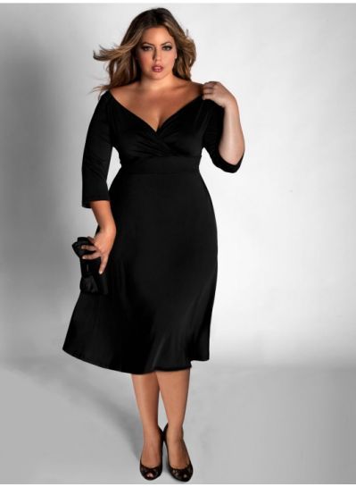 Plus Size Black Dresses For Funeral Flattering Dress Styles, Sukienki Maksi, Francescas Dresses, Strapless Prom Dress, Gaun Fashion, 파티 드레스, Plus Size Cocktail Dresses, Plus Size Formal, Ranveer Singh