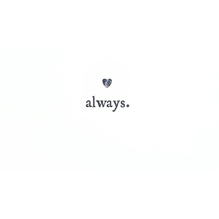 the word alwayss written in black ink on a white background with a small heart