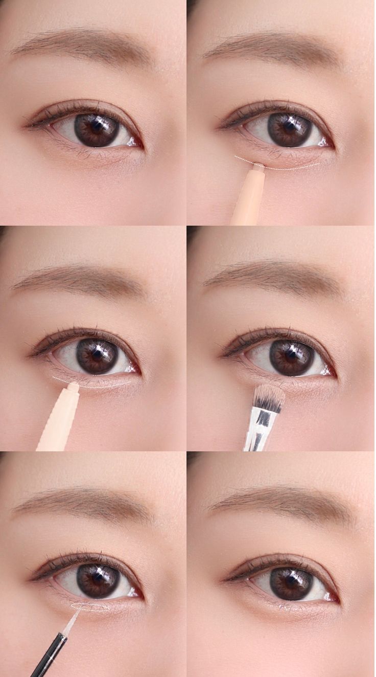 Aegyo-Sal Tutorial | Korean Eye Makeup Look | Ulzzang Eye Bags Makeup, Makeup Recommendations, Korean Makeup Tips, Asian Makeup Tutorials, Mekap Mata, Under Eye Makeup, Korean Eye, Korean Makeup Look, Korean Makeup Tutorials