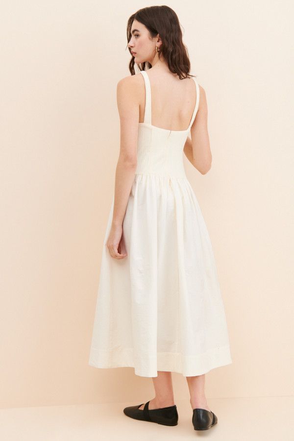 Rent Billie Midi Dress from Nuuly. Pick 6 items for $98/month. Free shipping + returns. Spring A-line Sleeveless Dress With Lined Bodice, Feminine A-line Dresses With Ruched Bodice, Unlined A-line Midi Dress For Summer, Feminine Midi Dress With Lined Bodice For Cocktail, Feminine A-line Dress With Flattering Silhouette, Chic A-line Tea Length Dress For Garden Party, Feminine Cocktail Midi Dress With Lined Bodice, Fitted A-line Midi Dress For Summer, Feminine A-line Midi Dress With Ruched Bodice