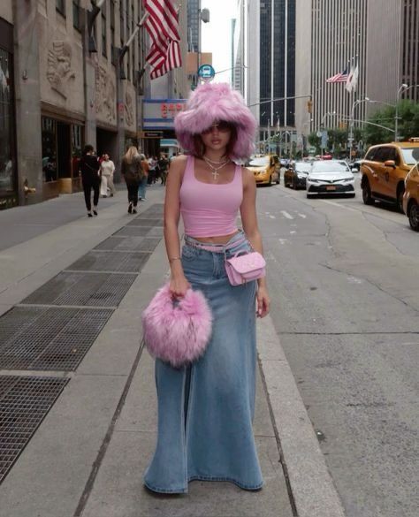 Outfits Primavera, New York Outfits, Looks Party, Outfit Trends, Streetwear Fashion Women, Brunch Outfit, Mode Inspo, Cute Simple Outfits, Pink Outfit