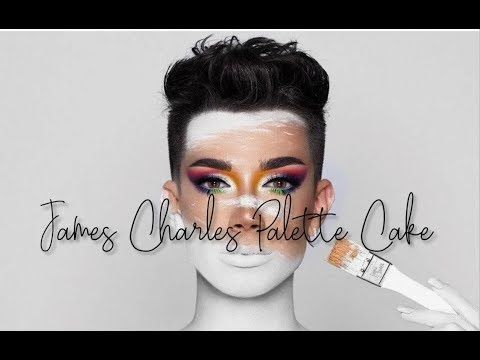 James Charles Palette Cake - YouTube | Charles, James charles, Palette