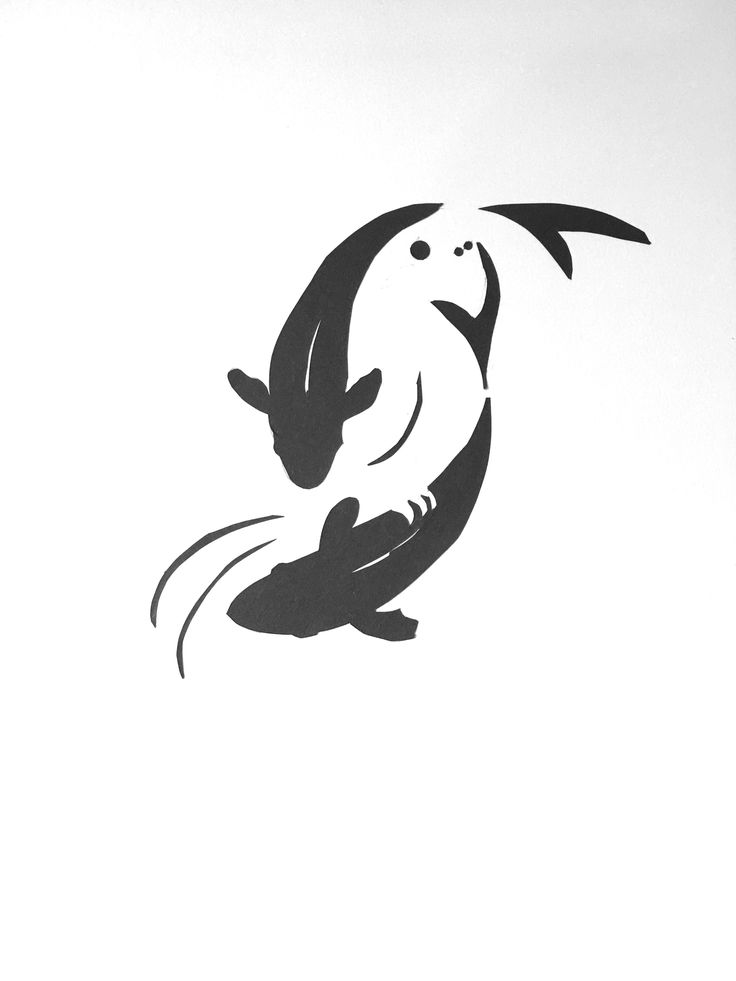 a black and white drawing of a bird flying