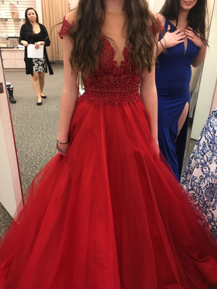 Red Formal Dress, High School, Formal Dresses, Red