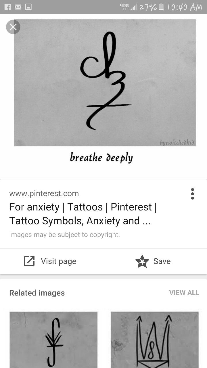 an image of some type of tattoo on the app store's website, which is open