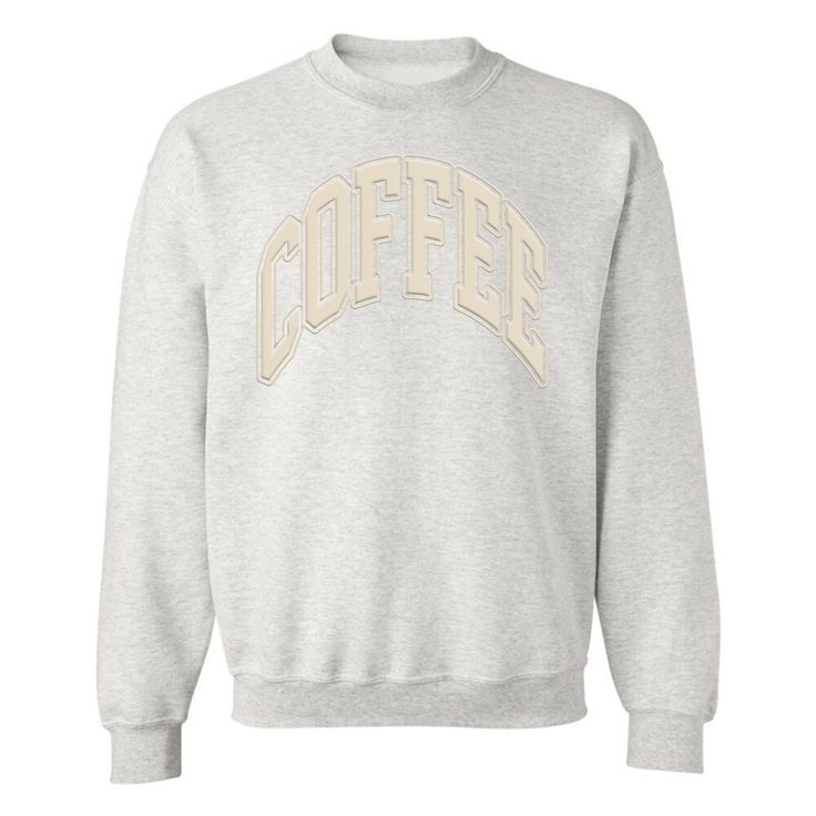 Indulge in the cozy comfort of our 'Coffee' PUFF Crewneck Sweatshirt. This sweatshirt features a playful and stylish design that showcases your love for coffee. Perfect for lounging or running errands, this sweatshirt will keep you warm and cozy while also making a statement. Pick Your Favorites! Mix & Match Sweatshirt & PUFF Colors to Make It Yours™ What’s a Puff Print? The PUFF print era is like a tactile revolution in fashion. It's not just about what you see; it's about what you can touch and feel. It’s a 3D print that Pops! It's like wearable art that make people want to touch it! Everyone will be asking you where you got it! Choose your Puff Color and we’re ready start working on sending one to you! United Monograms, Lilly Inspired, Long Sleeve Baseball Tee, Matching Sets Outfit, Comfort Colors Sweatshirt, Sweat Set, Fall Denim, Puff Print, Long Sleeve Kids