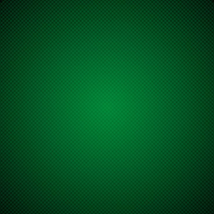 a dark green background with small squares