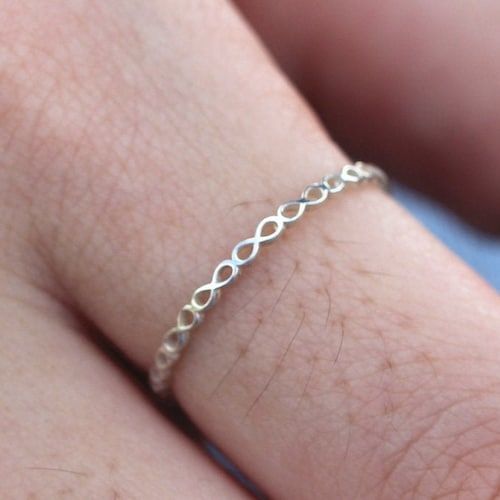 Elegant Stackable Adjustable Engraved Ring, Elegant Adjustable Stackable Engraved Ring, Minimalist Sterling Silver Diamond Ring With Open Band, Elegant Stackable Ring Jewelry, Classic Sterling Silver Stackable Jewelry, Classic Adjustable Metal Rings, Adjustable Nickel-free Stackable Rings For Gifts, Adjustable Classic Metal Rings, Minimalist Engraved Stainless Steel Promise Ring