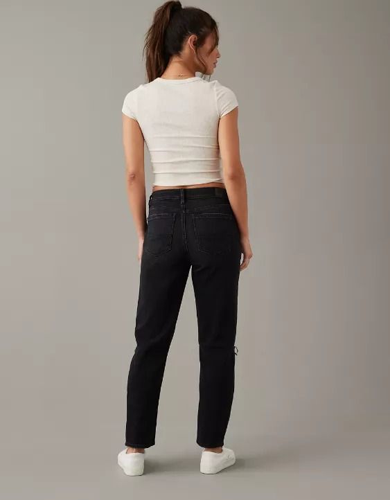 AE Strigid Mom Jean American Eagle Mom Jeans, High Waisted Mom Jeans, Mom Jean, High Jeans, High Waist Jeans, American Eagle Outfitters, Women's Jeans, Mom Jeans, American Eagle