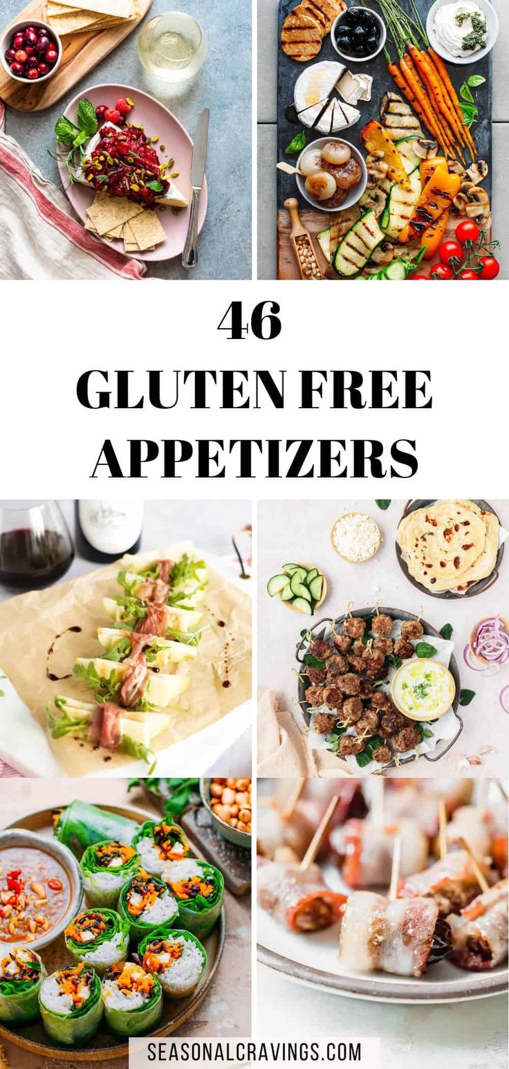 the top ten gluten free appetizers