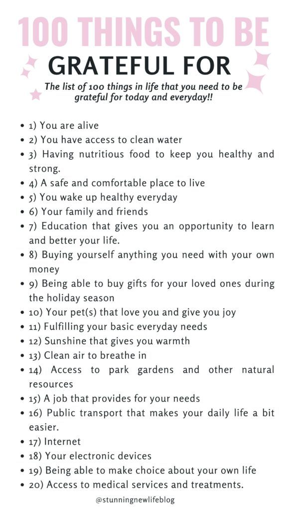 Daily Gratitude List: 365 Things To Be Grateful For Today & Everyday! Grateful List Ideas, Things To Be Grateful For List Of, I Am Grateful For List, Things To Be Grateful For, Gratitude List Ideas, Grateful List, Gratitude Morning, Things To Appreciate, Chaos To Order