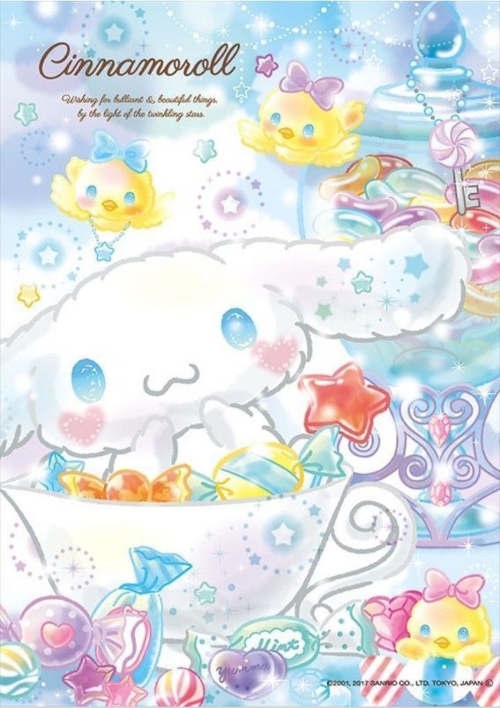 Pin by Ashley Mak on Cinnamoroll (･ω･*) | Hello kitty art, Cute poster