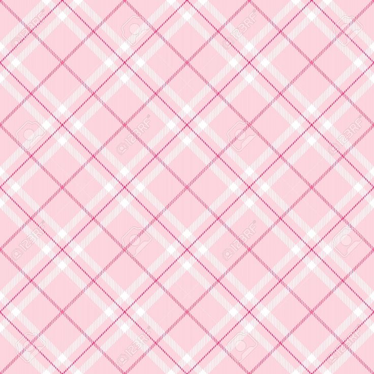 pink and white plaid pattern background