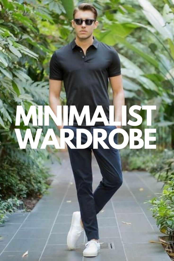 Here is a complete guide to build youw own minimalist Capsule wardrobe Men’s Tech Wear Fashion, Minimalist Style For Men, Essential Mens Outfits, Mens Capsule Wardrobe Casual Minimalist, Men’s Minimalist Wardrobe, Male Wardrobe Essentials, Men Basics Wardrobe, Men Capsule Wardrobe 2024, Mens Styles And Fashion