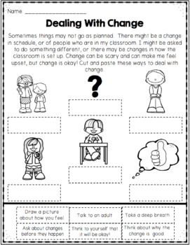 a printable worksheet for children to learn how to read and understand feelings