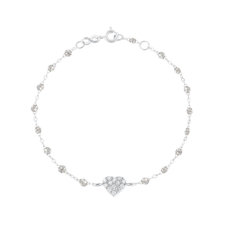 Gigi Clozeau - In Love Diamond Bracelet, Sparkle, White Gold, 6.7 Cute Bracelet, Pendant Set, Beach Bag, Heart Pendant, Ring Earrings, Diamond Bracelet, Anklets, Necklaces Bracelets, In Love