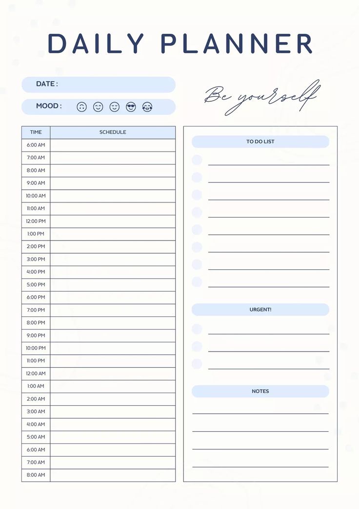 Blue Cream Clean Simple Minimalist Daily Plan Study Routine Template, Daily Notes Template, Simple Planner Template, Daily Study Planner Printable, 2024 Daily Planner, Daily Study Planner Template, To Do List Aesthetic Study, Study To Do List, Good Notes Daily Planner