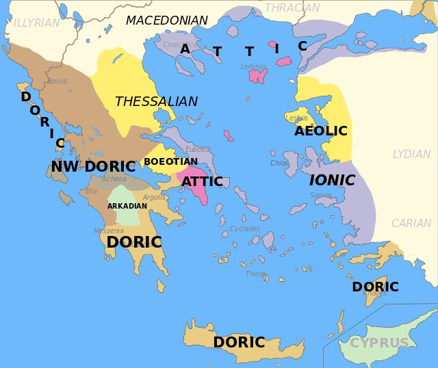 a map of the ancient world with all its major cities