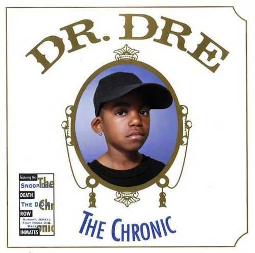 the album cover for dre's new single, the chronic