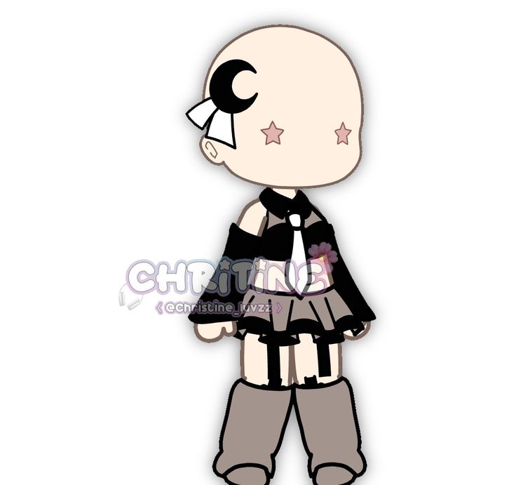 Gacha outfit girl! CREDITS IF USED! | Animación de diseño de personaje ...