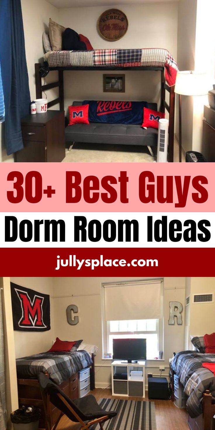 guys dorm room Guy College Dorm Room Ideas, Dorm Room Ideas Guys, Dorm Rooms Aesthetic, Guys College Dorm, Guy Bedroom Aesthetic, Guys Dorm Room Ideas, Dorm Inspo Aesthetic, Cozy Dorm Room Ideas, College Dorm Room Ideas For Guys