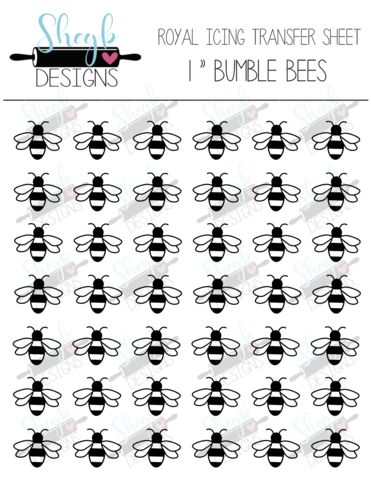 the royal long transfer sheet for bumble bees