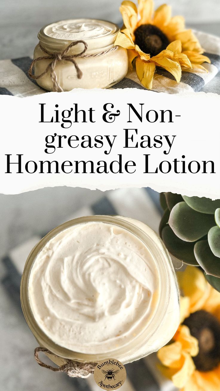 With this DIY lotion recipe, it’s super fun to make your own easy homemade lotion that is light and non greasy. When it comes to skincare, making it yourself is not only loads of fun, it also puts you in total control over the quality of ingredients you use. And you can keep it simple, safe, and totally natural. This DIY lotion recipe is very simple and pure and takes just a few ingredients. Diy Body Lotion Recipe, Hand Lotion Recipe, Diy Lotion Recipe, Body Lotion Recipes, Diy Body Lotion, Homemade Body Lotion, Homemade Lotion Recipe, Lotion Bars Recipe, Diy Sugar Scrub Recipe