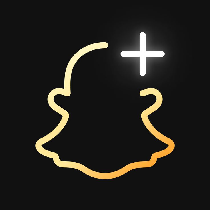 the snap icon is lit up in yellow and white with a cross above it on a black background