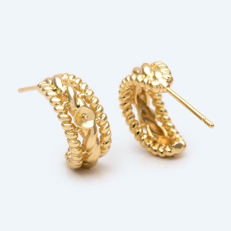 Material: 18K gold plated brass, color not easily tarnish, lead nickel free Size: 15mm, 8mm wide approx.(see Pic 2) Color: gold Quantity: 10pcs=5 pairs This listing is for ear backs to match: https://www.etsy.com/shop/Nbeads?ref=seller-platform-mcnav&search_query=ear+back More gold findings here: https://www.etsy.com/shop/Nbeads?ref=seller-platform-mcnav&search_query=gold+plated Classic Gold Huggie Pearl Earrings, Gold-plated Huggie Pearl Earrings, Gold Plated Huggie Earrings With Spring Ring Clasp, Gold Plated Huggie Pearl Earrings, Gold Plated Small Hoop Pearl Earrings In Yellow Gold, Gold Hoop Pearl Earrings With Ear Wire, Gold Pearl Hoop Earrings With Ear Wire, Classic Small Hoop Gold Pearl Earrings, Gold Huggie Pearl Earrings With Ear Wire