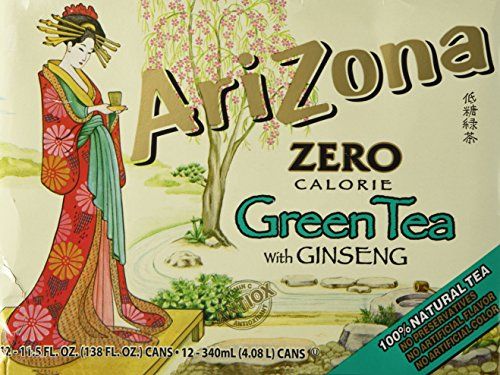 Arizona Diet Green Tea, 11.5-Ounce (Pack of 12) ** See this great product. Arizona Green Tea, Green Tea Uses, Green Tea Diet, Green Tea Drinks, Half And Half Recipes, Best Green Tea, Green Tea Benefits, Natural Teas, Zero Calories