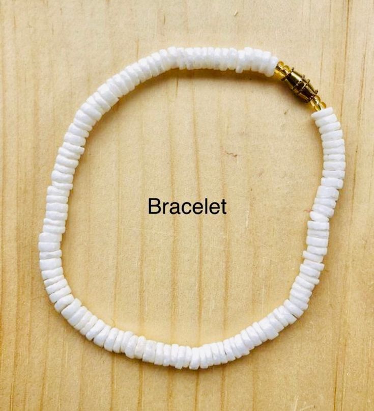 "White puka shell necklace with silver plated screw clasp or lobster clasp in 4 sizes to choose from 14\", 16\", 18\", 20\" . Bright white rounded polished puka beads that measure approximately 1/4\". Now available white puka bracelet (7\") and anklet (10\"). Great addition to your jewelry collection, great gift idea or use it in crafts. Puka shells are gifted to wish good luck to the receiver." Poka Shell Necklace, Kill Devil Hills Nc, Puka Shell Necklace, Shell Choker, Puka Shell, Necklace White, Shell Necklace, Shell Necklaces, Bright White