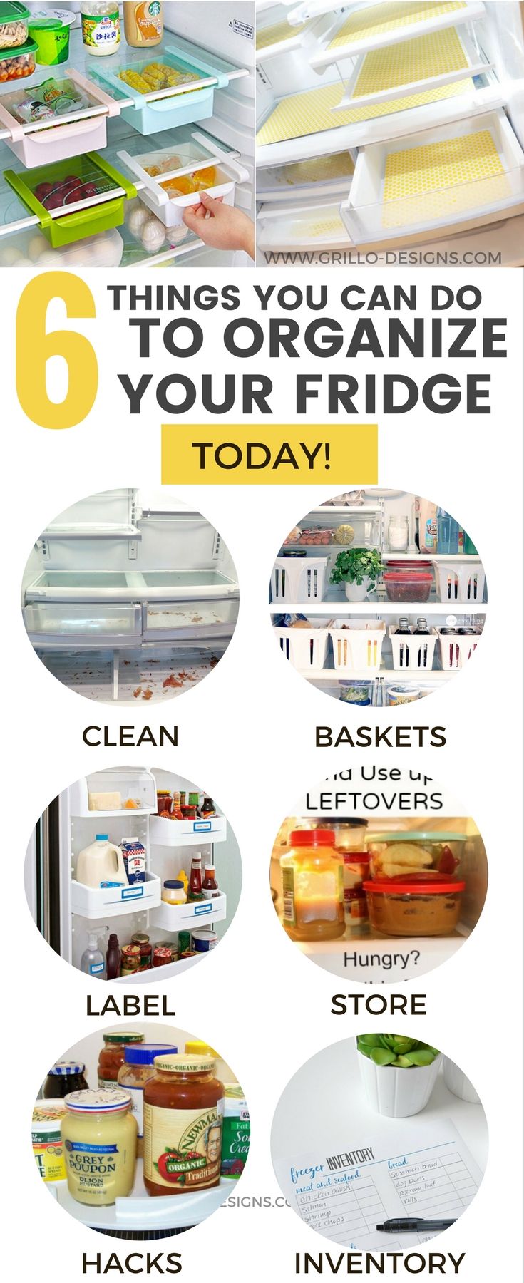 the refrigerator door is open and there are 6 things you can do to ...