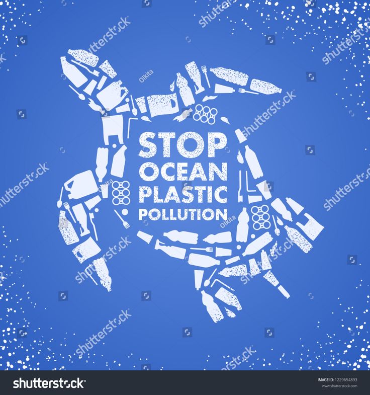 an ocean plastic pollution poster with the words stop ocean plastic ...