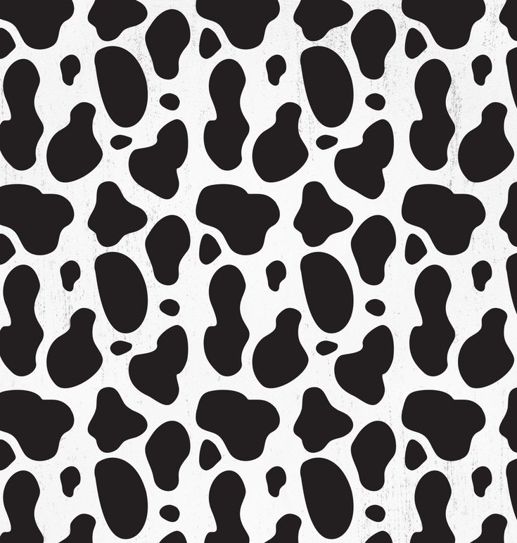 a black and white animal print pattern