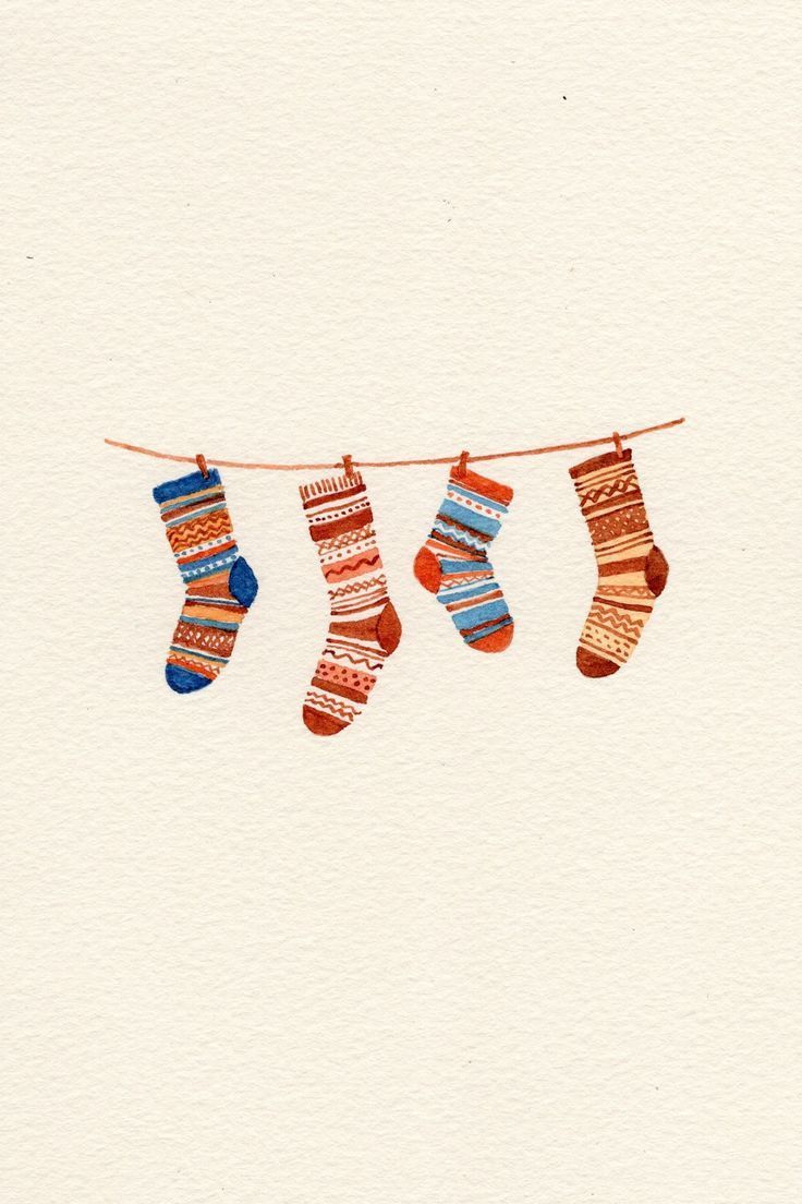 Some cozy socks for Autumn days watercolor illustration autumn drawing painting socks cozy fallseason Drawing Socks Sketches, Cute Socks Drawing, Socks Art Drawing, Socks Design Illustration, Socks Drawing Sketches, How To Draw Socks, Christmas Socks Illustration, Socks Illustration Drawing, Christmas Socks Drawing