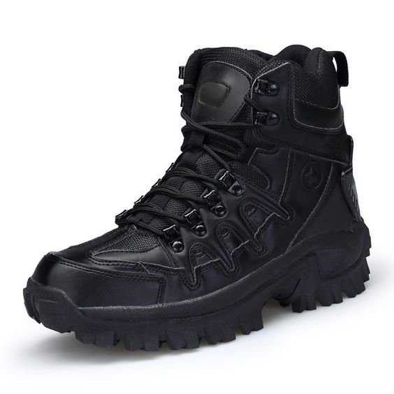 ⭐With 30 days no risk money back guarantee. ⭐99% of reviewers recommend this product. ⭐100% Satisfaction Guaranteed. ⭐Ship within 48 hours. Product Description This is a special option for those who do day trips in the mountains or work in off-road terrain.This combat boots is ideal for hiking ,outdoor trekking, backpacking, travel wearing and daily walking.The Waterproof Membrane gives you superior waterproofing and excellent vapour transmission to maximize your performance in even the wettest of environment.Millions of microscopic pores in the membrane allow water vapour to escape without allowing water droplets in, keeping feet dry and comfortable. MONEY BACK GUARANTEE We want you to be 100% satisfied with the products you buy from us. If for ANY reason you are not satisfied with your p Slip-resistant Outdoor Work Boots With Round Toe, Slip-resistant Hiking Boots With Closed Toe, Slip-resistant Ankle-high Outdoor Boots, Durable Waterproof Boots For Outdoor Work With Round Toe, Slip-resistant Synthetic Waterproof Boots For Streetwear, Shock Resistant Winter Work Boots For Outdoor, Shock Resistant Work Boots For Winter Outdoor Work, Waterproof Boots With Round Toe For Outdoor Work, Shock Resistant Work Boots For Winter