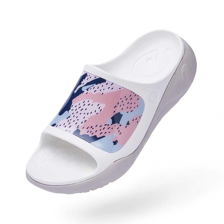 A Pair of Art Slides That Stand You Out Pink Desert is an illustrative concert of magnetizing colors which are perfect for casual outing and chilling at the beach. The pattern design and tones of color intensity underline the casual nature of the slippers and a positive mix of emotions attached to them. Pink Desert is a classy option for relaxing moments with friends. Innovative EVA Material Anti-fouling, easy to clean, soft and durable. Specially-Designed Upper The enlarged upper help disperse Unique Loafers, Moments With Friends, Chilling At The Beach, Slide Flip Flops, Pink Desert, Spanish Design, Relaxing Moments, Slip On Flats, Painted Shoes