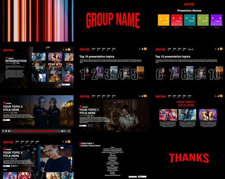 an image of a web page with many different colors and font options on it, including the words group name