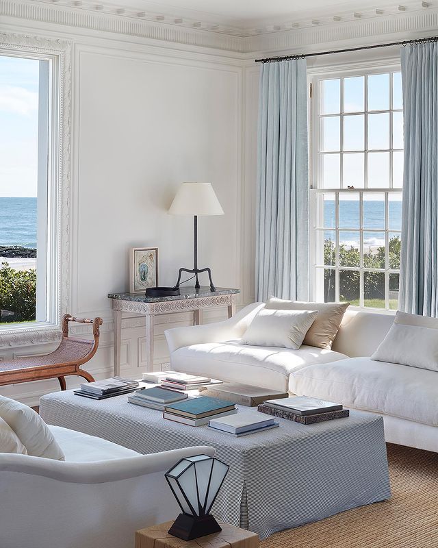 Rose Uniacke (@roseuniacke) • Instagram photos and videos Rose Uniacke, Reclaimed Flooring, Beach House Interior, House Portraits, East Hampton, Interior Projects, Coastal Living, First Look, Table Furniture