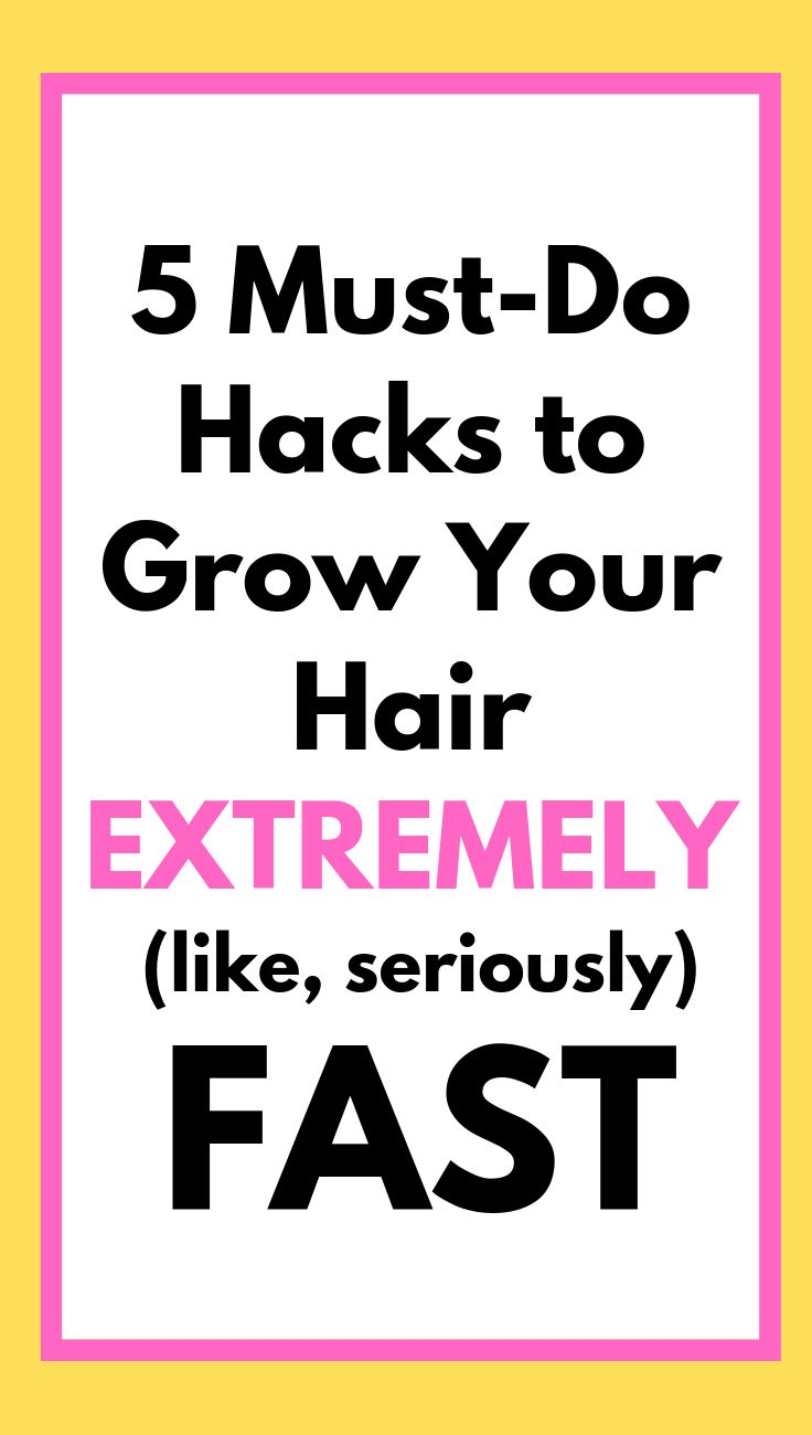 Hair Goals: 5 Hacks to Grow Hair Faster Growing Long Hair Faster, Make Hair Grow Faster, Thicker Stronger Hair, Longer Hair Faster, How To Grow Your Hair Faster, Grow Long Hair, How To Get Thick, Hair Control, Grow Hair Faster