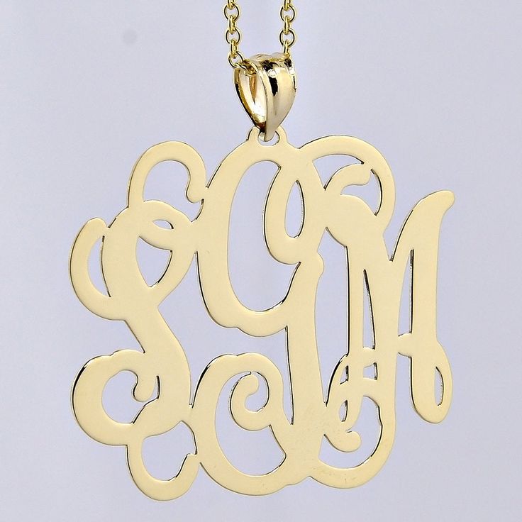 *Pendant Size : 1 Inch (2.5 cm) X 1 1/4 Inch (3.2 cm). *Thickness : 0.45 mm. *Premium high end quality solid 10K/14K yellow/white gold 3 initial monogram pendant necklace, chain is optional 16, 18 or 20 inch solid 10K/14K gold 1.5 mm Rollo chain. *All my personalized jewelry made in Los Angeles CA USA (origin marked on back of the item). *Ships within 2 business days with fast free shipping, week turnaround time in US territory, *Offer 1 year free warranty and from the date of you receive, you h 14k Gold Monogram Jewelry For Mother's Day, Mother's Day 14k Gold Monogram Jewelry, Sterling Silver Yellow Gold Monogram Jewelry, Yellow Gold Sterling Silver Monogram Jewelry, Yellow Gold Monogram Jewelry For Mother's Day, Mother's Day Yellow Gold Monogram Jewelry, Mother's Day Monogram Yellow Gold Jewelry, Yellow Gold Monogram Pendant Jewelry, Yellow Gold Monogram Jewelry For Personalized Gift