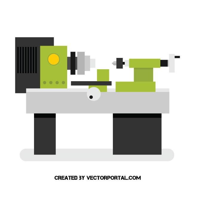 a machine that is sitting on top of a table with the words created by vectorial com