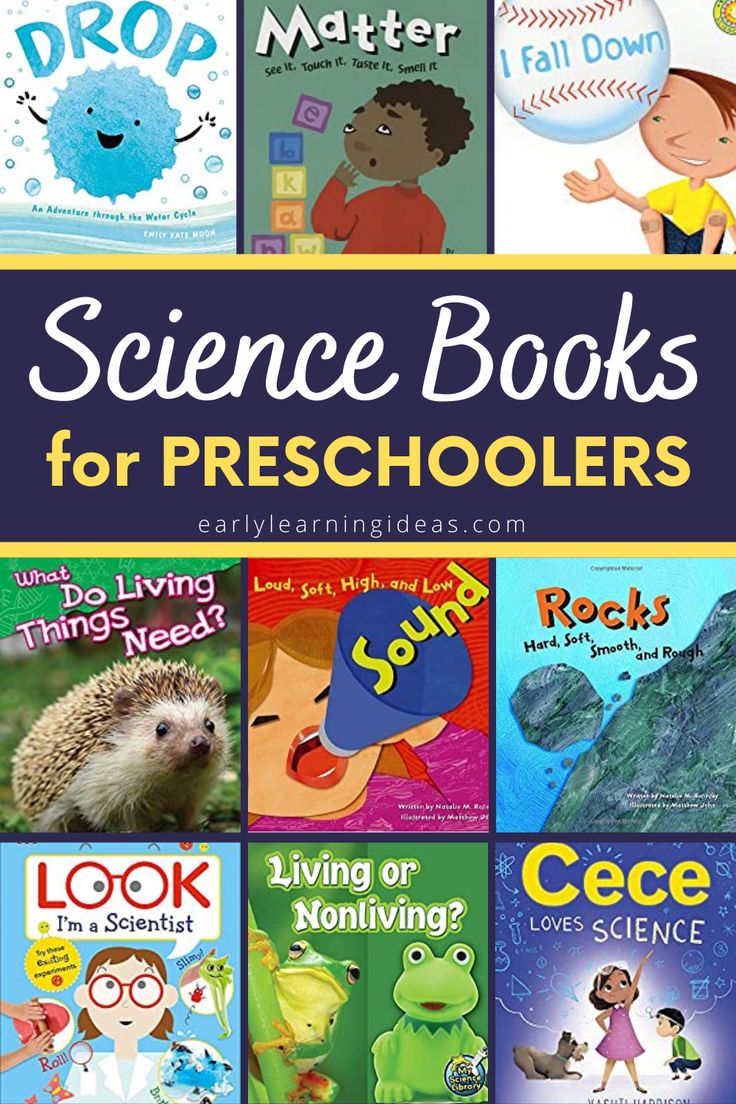 books for preschoolers with the title science books for preschoolers