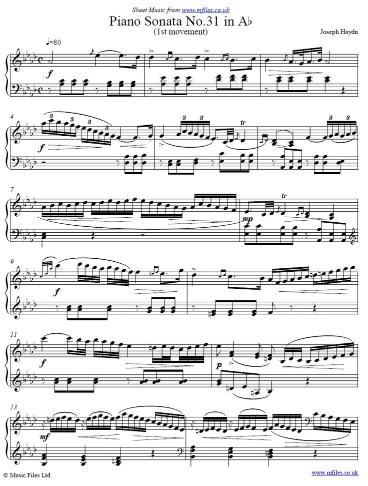 sheet music with the words piano sonda no 3 in it's middle and bottom corner