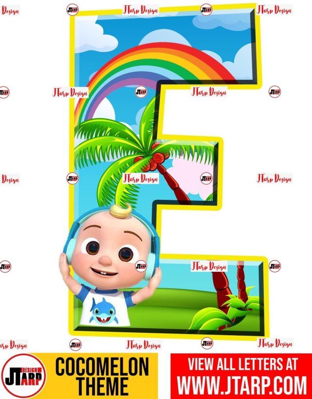 Cocomelon Free Printables: Alphabet Letters and Numbers - Printable in ...