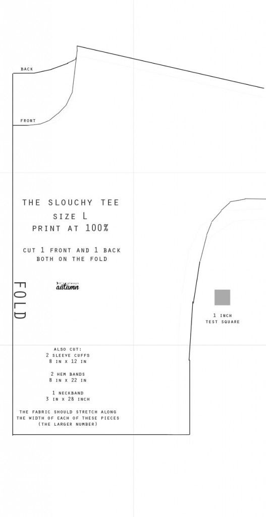 the front and back side of a sewing pattern for a shirt with an attached collar