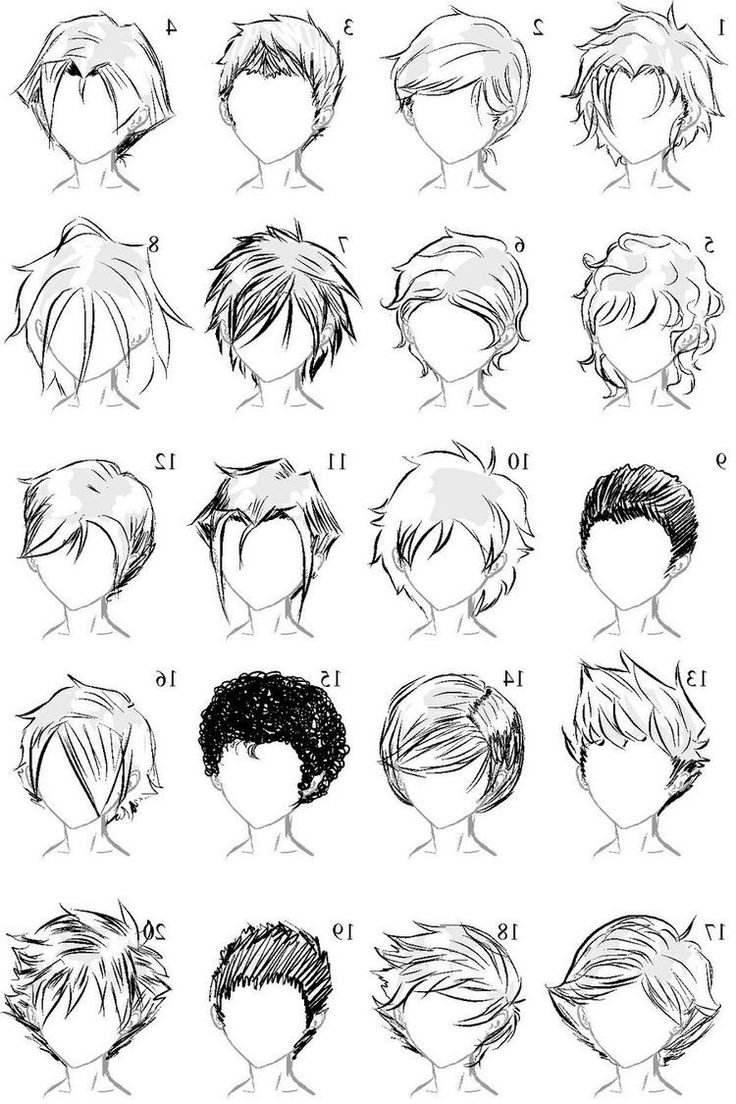 the different hairs styles and haircuts for men, from short to medium length